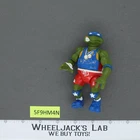 Track 'n Field Leo Olympics Teenage Mutant Ninja Turtles 1992 Playmates Vintage