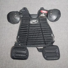 Rawlings Umpire Chest Protector New Black Adjustable