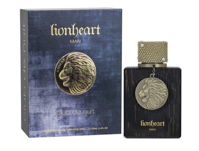 Armaf Men's LionHeart EDP Spray 3.4 oz Fragrances 6294015196450