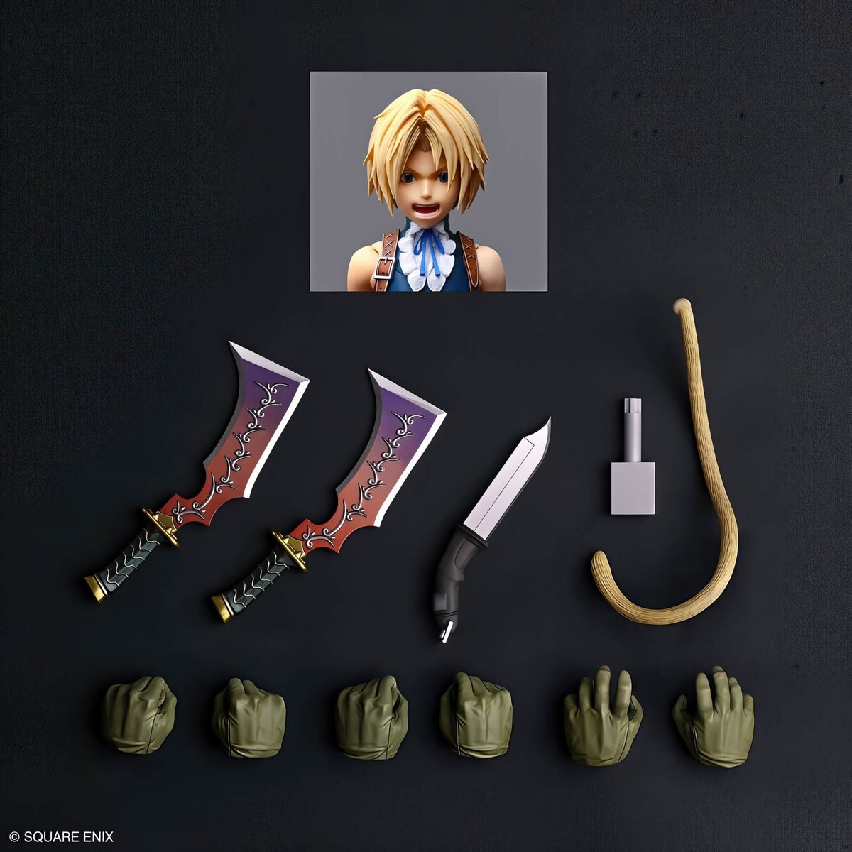 Final Fantasy IX Zidane 8.8in Action Figure Figurine Play Arts Final Fantasy IX Zidane 8.8in Action Figure Figurine Play Arts