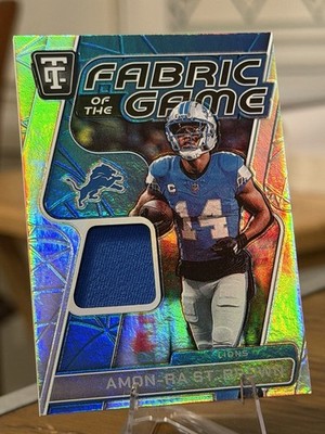 2024 Totally Certified - Fabric of the Game Amon-Ra St. Brown #FG-AMR    /149