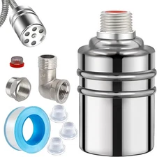 304 Stainless Steel Fully Automatic Water Level Control Float Valve, 1/2" to ...