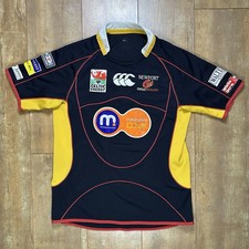 Newport Gwent Dragons 2008-2009 Canterbury Rugby Shirt Jersey Size L Large