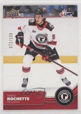 2021-22 Upper Deck CHL Exclusives 72/100 Theo Rochette #24 z6b