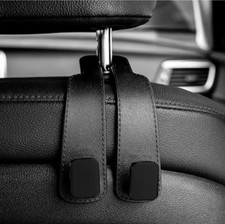 4 Pack Car Headrest Hooks Hanger Storage Organizer for Purse Bag Coat Grocery