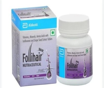 2er Pack X Abbott Follihair 30 Tabletten Haarwuchs