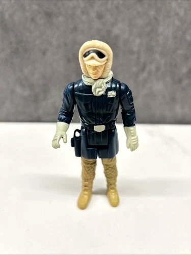 Vintage Star Wars Han Solo Hoth 1980 Action Figure - Complete - Kenner SW