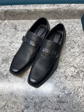 Perry Ellis Portfolio Yancy Shoe - Men's Size 11 - Black- PEJSN211071A-2R2