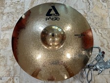 Used Paiste 20" Alpha Rock Ride - Brilliant Finish In Excellent Condition