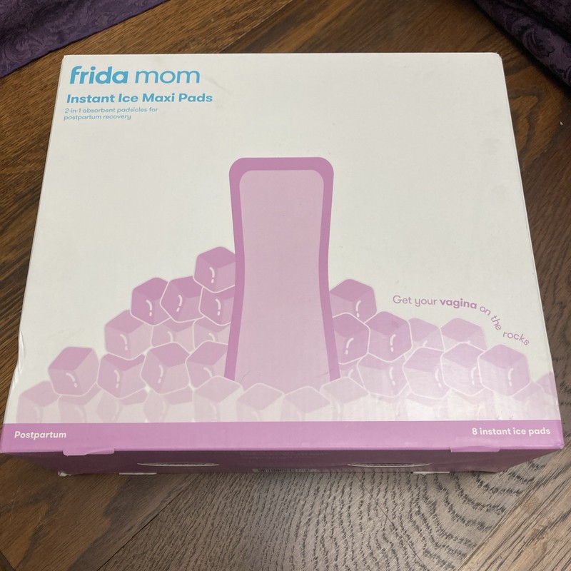 Frida Mom Instant Ice Maxi Pads, 8 CT Unopened