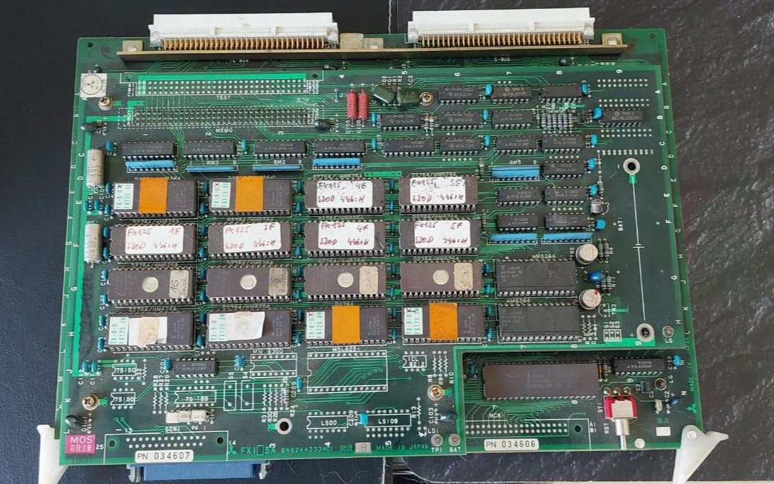 三菱FX125A FX15C BN624A333H01 BN624A405H01 Mitsubishi FX125A FX1 5A + FX15C BN624A333H01 Rev. B - +
