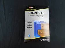 2Toms Skin-on-Skin Dressing Kit Blisters Chafing Stings Hydro Gel