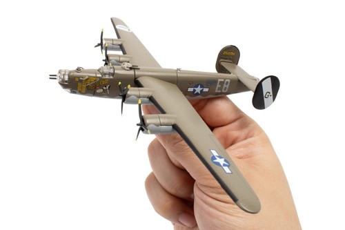 POSTAGE STAMP (PS5557-6) USAAF B-24J "MALE CALL" 1:163 SCALE DIECAST MODEL - Picture 12 of 12