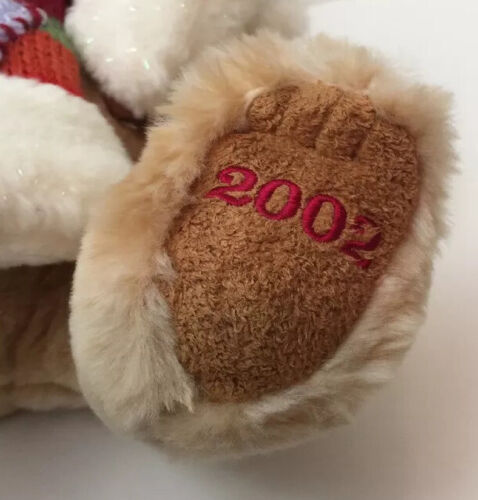 Cherished Teddies Priscilla Hillman 17" Plush Bear 2002 With Small Bear - Picture 11 of 11