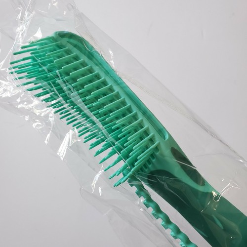 Detangler Hair Brush EZ Anti-Static Scalp Comb Salon Styling Tool Green - Picture 7 of 9