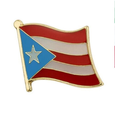 (2 PACK) Puerto Rico LIGHT BLUE Flag Lapel Pin 5/8'' x 5/8''