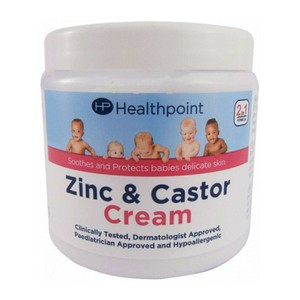 Healthpoint zinc&castor Cream 225g (5060087361888)