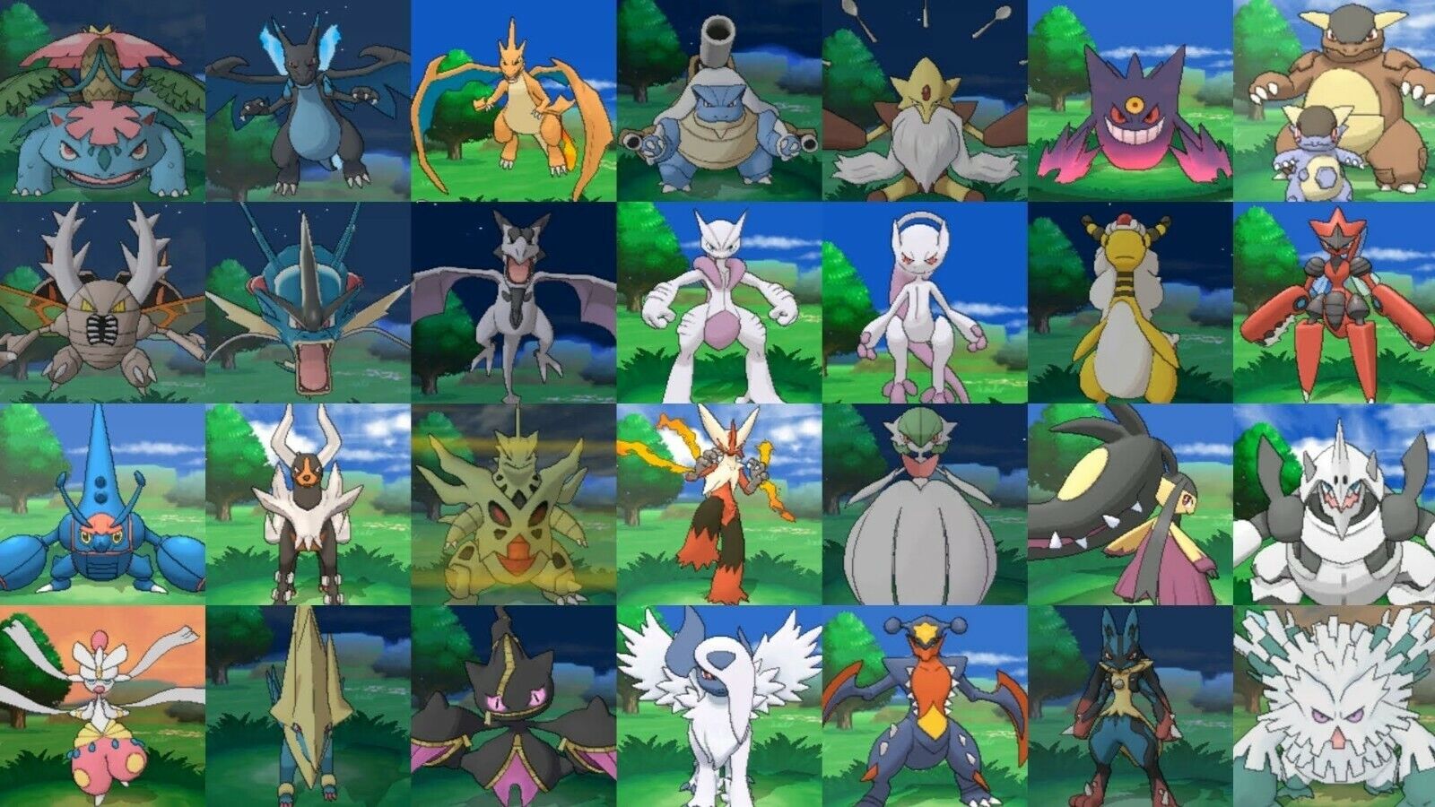 Three new Mega Evolutions announced for Pokémon X &Y - Vooks