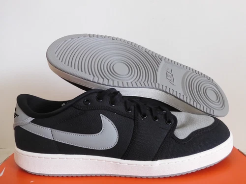 Nike Air Jordan 1 Retro Ajko 1 Low Shadow Black-Medium Grey Sz 15 [DX4981-002]