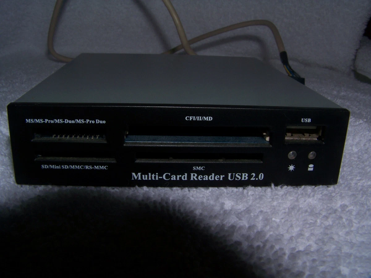 Internal Desktop Multi-Card Reader USB 2.0 CRW-UINB In Excellent.