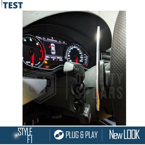 Palette Cambio Al Volante Per Audi A3, A4, A5, A6, A7 - Nere, In Alluminio - Foto 10