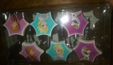 New Disney Princess Anna Elsa Frozen Shower curtain hooks set of 12 kids