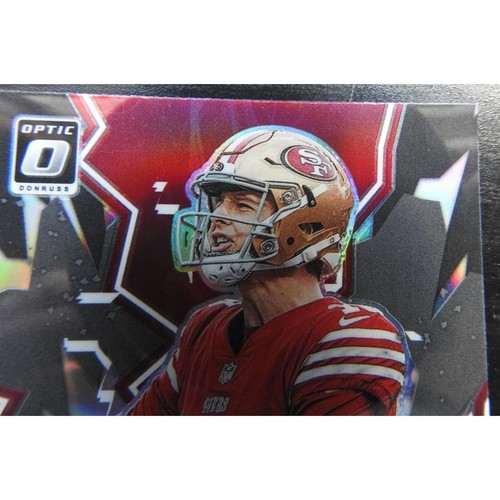 2022 Panini Donruss Optic Brock Purdy My House Silver MH-10 SF 49ers Rookie RC - 第 2/3 張圖片