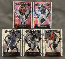 2022 Panini Chronicles CRUSADE Baseball Base & Pink Prizm Parallel RC You Pick!