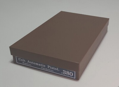 Colt 1908 Pocket Hammerless Box - .380 ACP