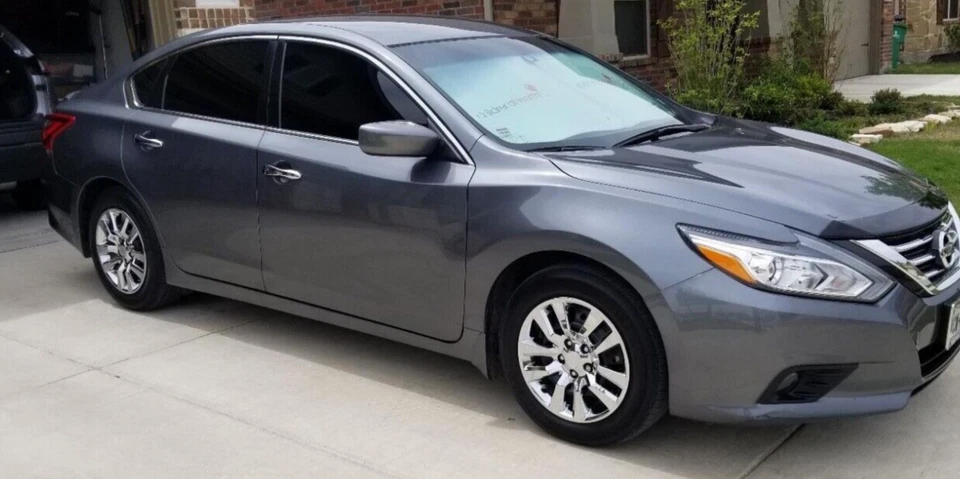 New Wheel Covers Hubcaps Fits 2013 2018 Nissan Altima 16" Chrome Plated Set of 4 Foto 4 de 4