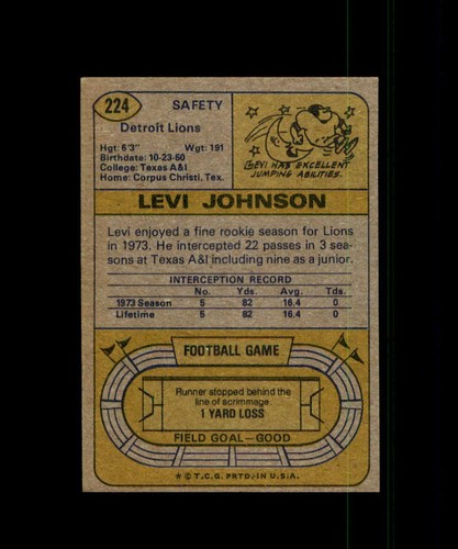 1974 TOPPS FOOTBALL 1-249 YOU PICK SEE SCANS, COMPLETE SETS, TEAMS, PLAYERS - Picture 327 of 363