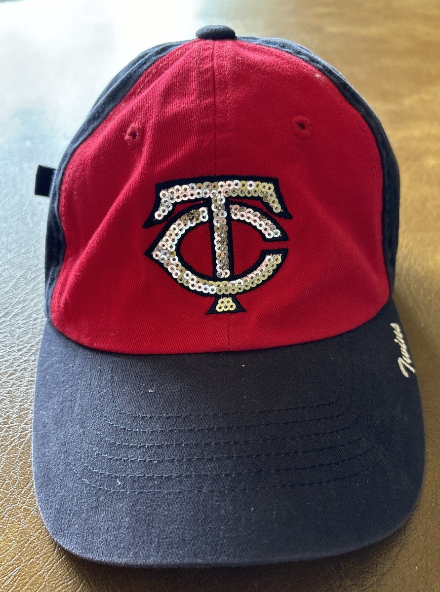 Minnesota Twins Cap Hat Fan Favorite SEQUIN Adjustable Woman  display picture 1