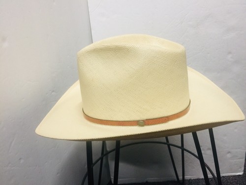 Genuine 7X straw El Presidente cowboy 
