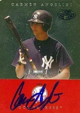 Carmen Angelini autographed Baseball Card 2007 Tristar Pro Debut #82