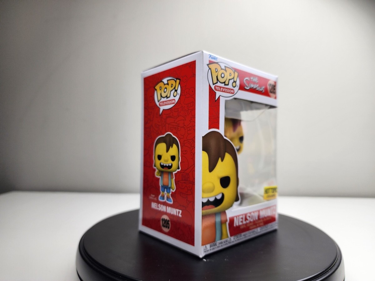 Funko Pop! Television The Simpsons Nelson Muntz #1205 (Hot Topic