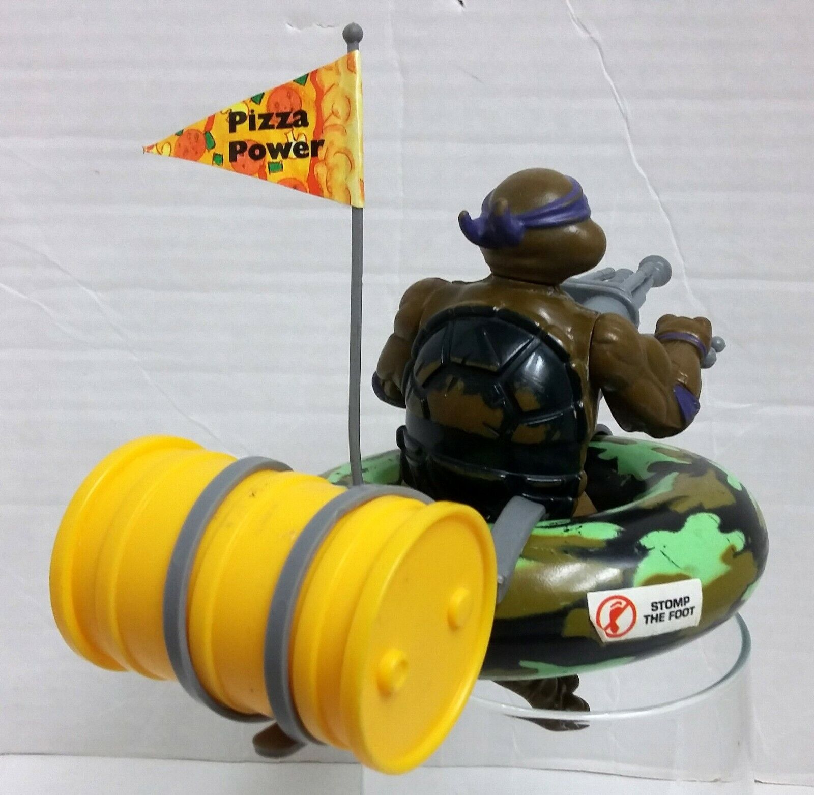 TMNT Sewer Army Tube & Donatello 1989 Ninja Turtles Vintage Don in complete