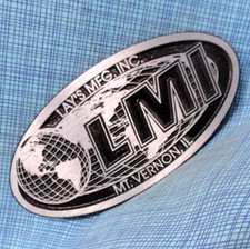 LMI Lay's Manufacturing Promo Belt Buckle Mining Equipment Machine Shop .NOX894