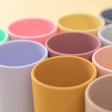 silicone infant - toddler Learning cup