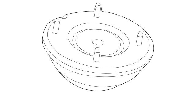 Suspensión superior delantera montaje en puntal Motorcraft AD-1084 se adapta a Ford Explorer 11-13 Foto 3 de 4