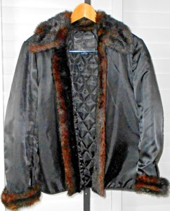 Kathy Ireland Leather Jacket Black Images