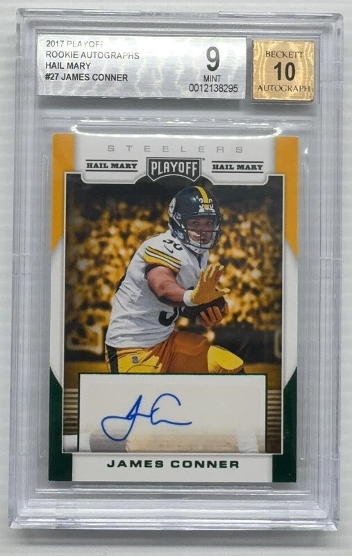 James Conner Panini Playoff Rookie Stallions Relics #RSJC Hail Mary