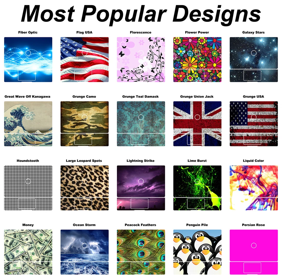 Choose Any Vinyl Skin/Decal for the Dell Latitude 5420 5430 5440 14" Laptop - Image 3 of 4