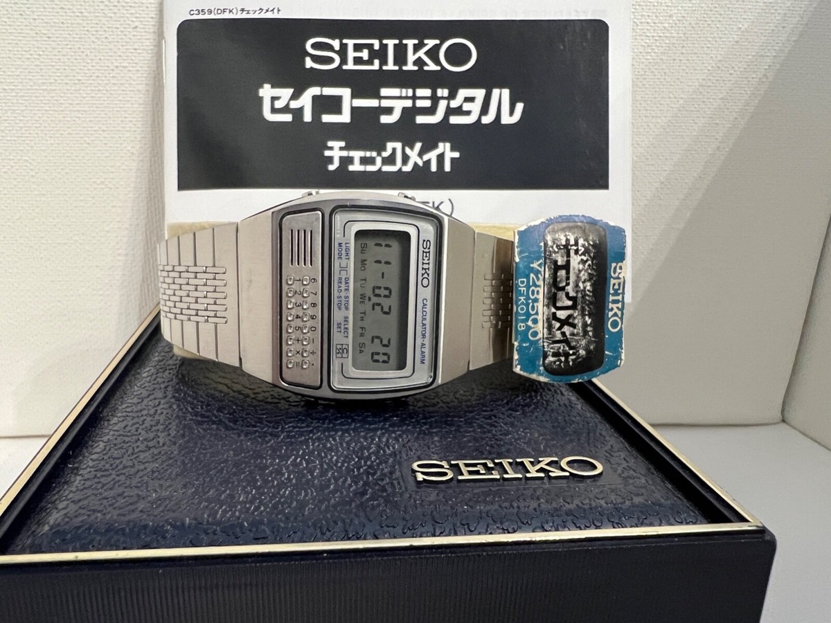 SEIKO チェックメイトC359 - 5000 アラーム・カリキュレーター