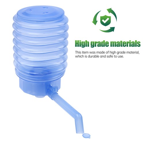 3 Pezzi Pressatore Manuale Pompa Acqua Prolunghe Tubo Pratico - Foto 10 di 12
