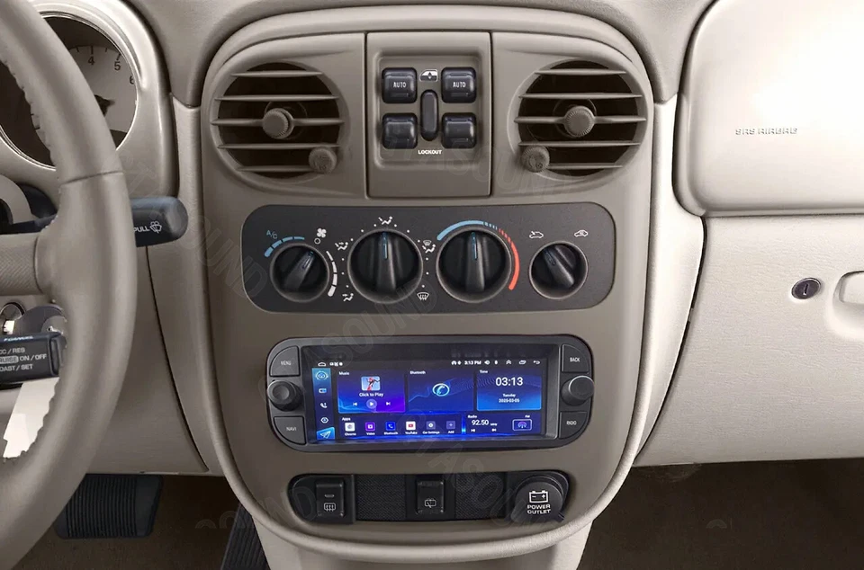 For Chrysler PT Cruiser 2001-2005 Android 13 Carplay Car Stereo Radio GPS BT FM Foto 2 de 4