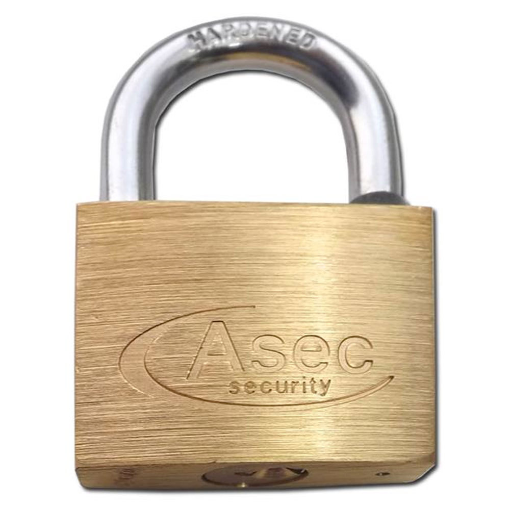 Asec Brass Padlock 60MM KA-H (AS2529)
