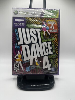*SEALED, FACTORY NEW* Just Dance 4 (Xbox 360, 2012)