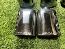 Amg Style Aftermarket Exhaust Tips W123 W24 W126 W129 W140 W210