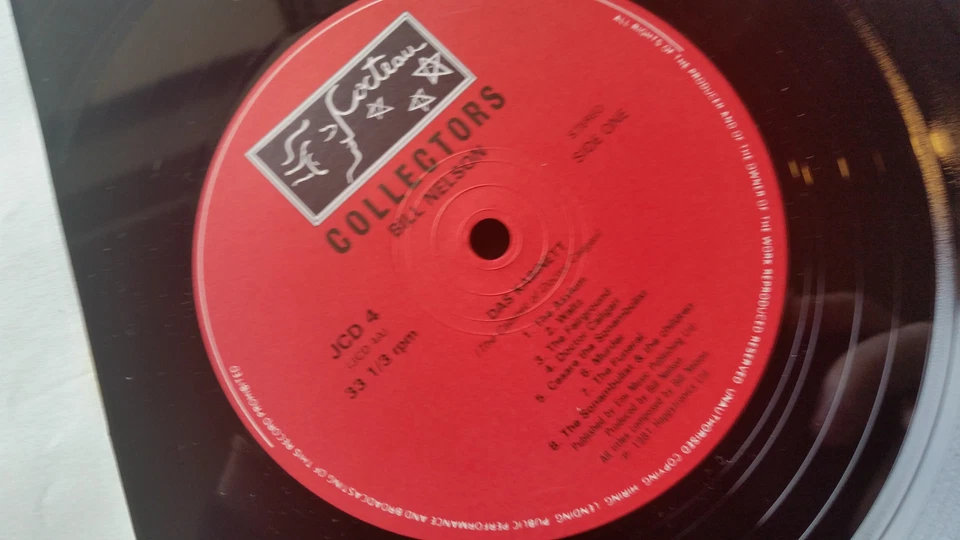 Bill Nelson Das Kabinet La Belle Et La Bete 2 Uk LP 1982 cocteau jcd4 cabinet of - Image 2 of 4