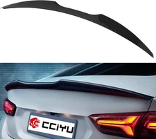 cciyu Highkick Rear Trunk Lip Spoiler Wing Fits for 2016-2021 for Chevrolet